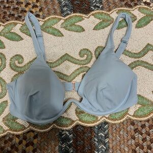 Shade & Shore Pale Blue Padded Bikini Top